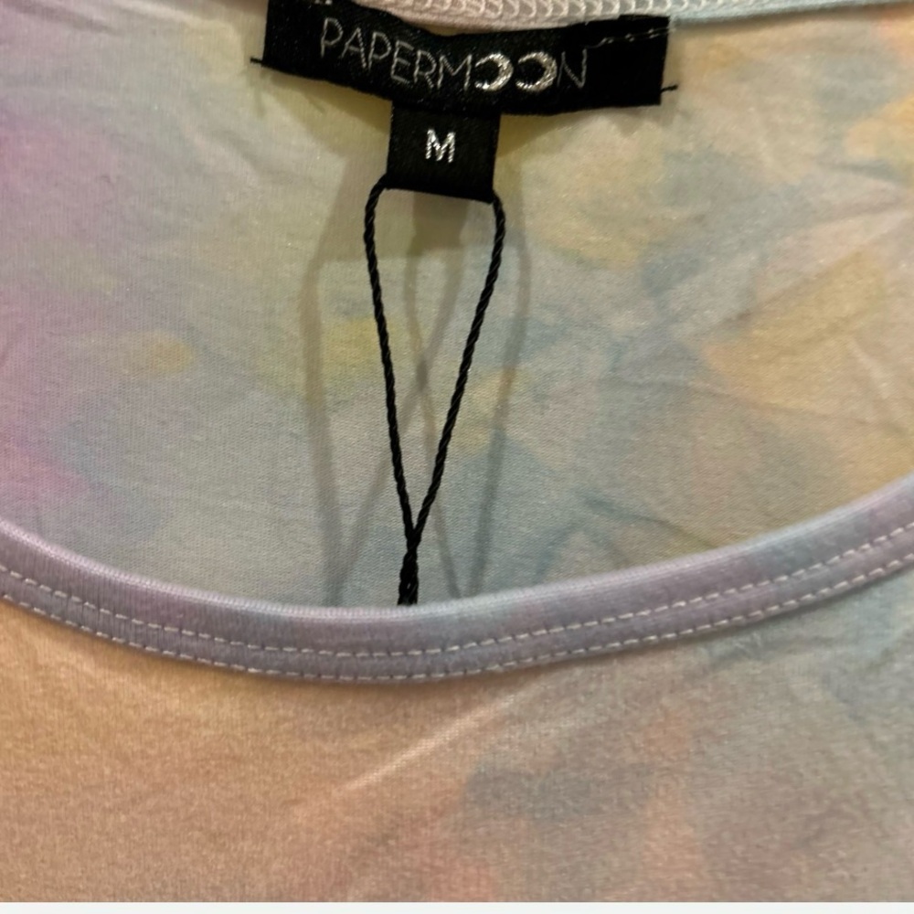 Papermoon Tie-Dye Pastel Tank Top - Picture 2 of 2